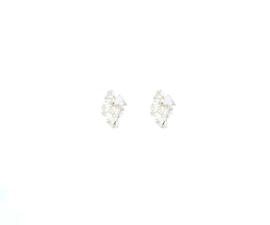 ARETES SEMI ABANICO CON PIED