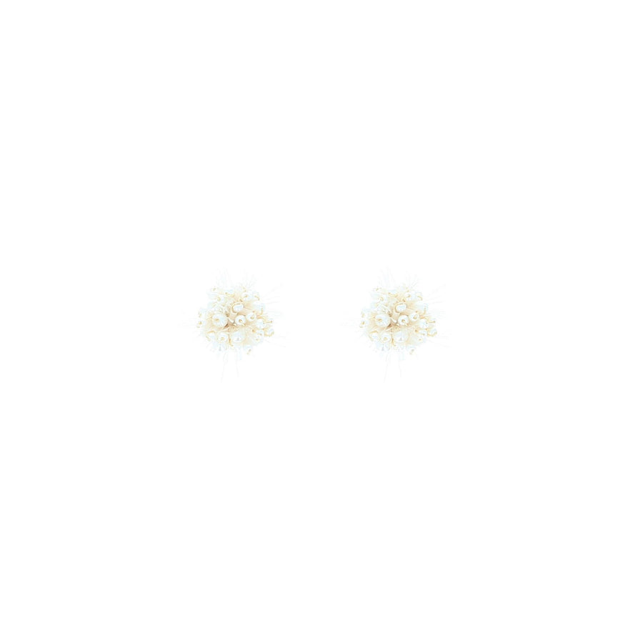 ARETES ERIZO PEARL EARRING