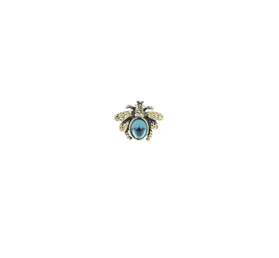 ANILLO ABEJA CON PIEDRA